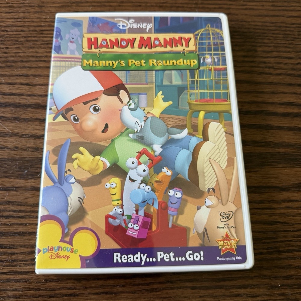 Handy Manny - Manny's Pet Roundup - DVD‎ By Handy Manny - GOOD